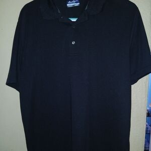 Hogan Black Short Sleeve Polo Shirt